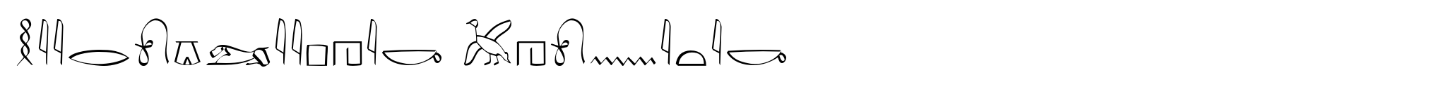 Hieroglyphic Phonetic image